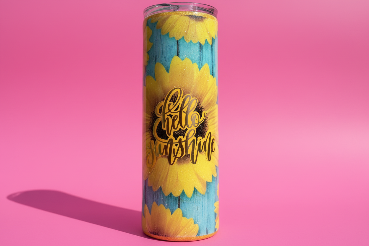 Hello Sunshine Tumbler - 20Oz Skinny Tumbler