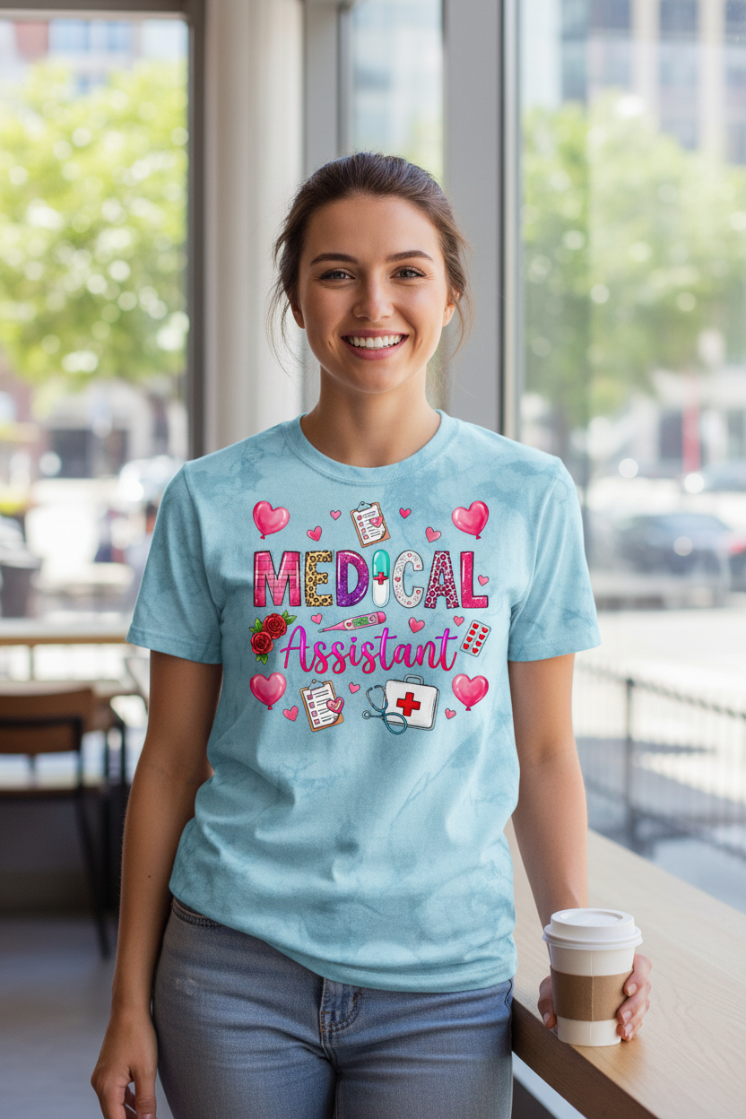 Medical Assistant Shirt Mockup