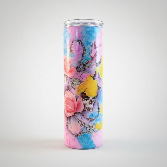 Thorns & Petals 30oz Tumbler - Square Format